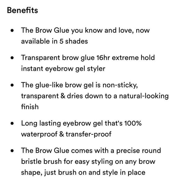 $7❤️‍🔥 LAST 1! NYX The Brow Glue Eyebrow Gel CLEAR 👁 NEW IN BOX Laminated Look - Picture 6 of 7